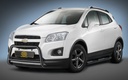 OPEL1046 Seitenschutzrohre schwarz Chevrolet Trax Bj. 13-22