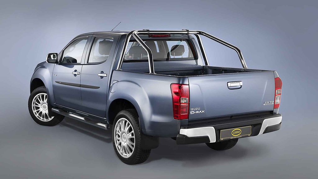 Isuzu D-Max Bj. 12-19: COBRA Aufsatzbügel DoubleCab