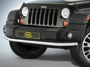 Jeep Wrangler 2007–2018: COBRA CityGuard / Chrome Front Protection Bar