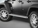 Jeep Wrangler 2007–2018, LWB: COBRA Running Boards
