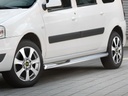Dacia Logan 2009–2020: COBRA Chrome Side Protection Bars