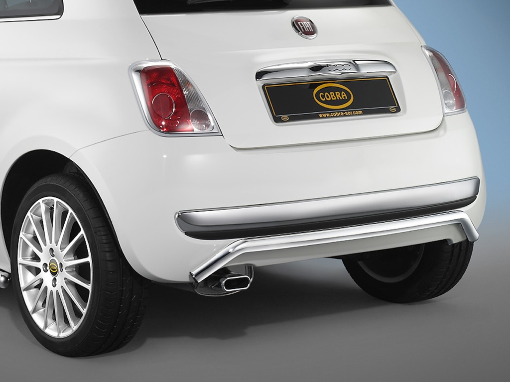 Fiat 500 2008–2014: COBRA Chrome Rear Bar