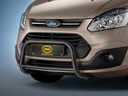 Ford Tourneo Custom / Transit Custom 2012–2023: COBRA Black Front Protection Bar