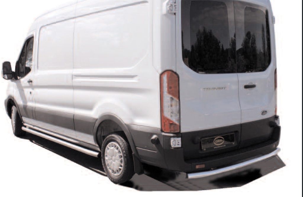 Ford Transit ab Bj. 14: COBRA Heckschutzrohr