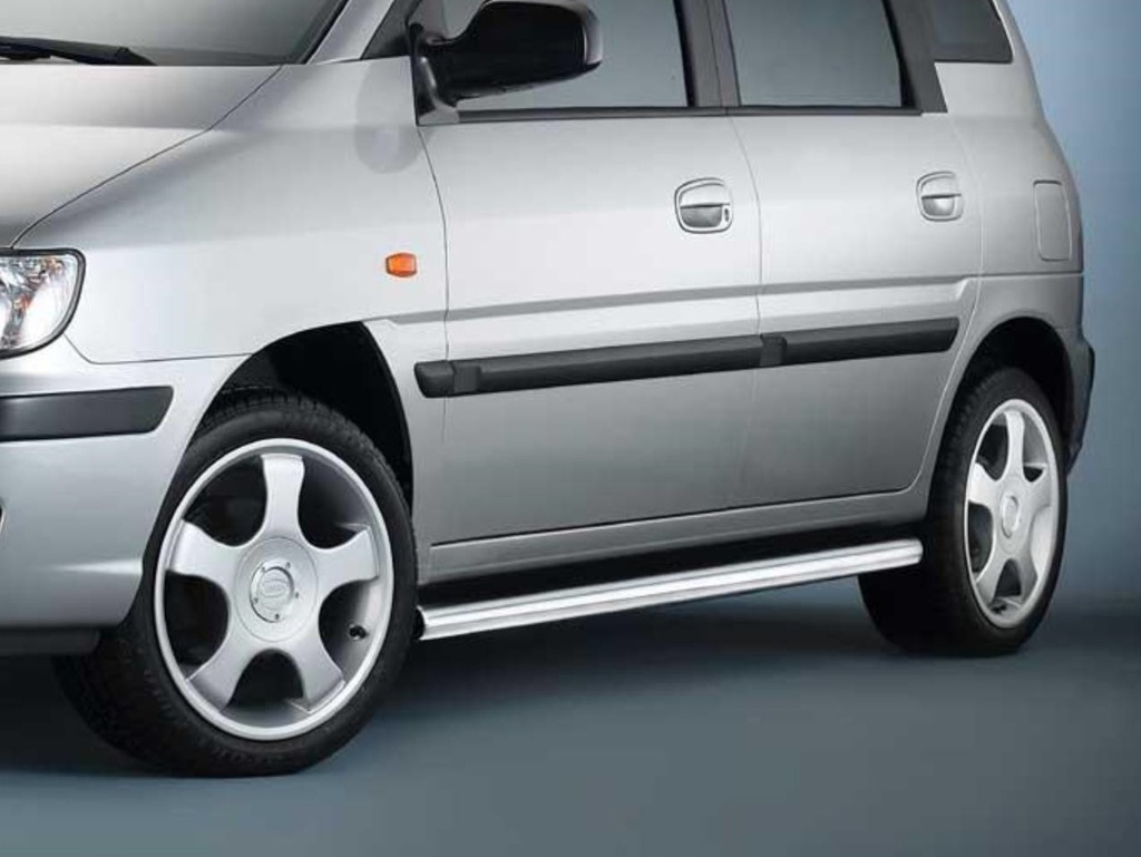 Hyundai Matrix Bj. '01-'07: COBRA Seitenschutzrohre