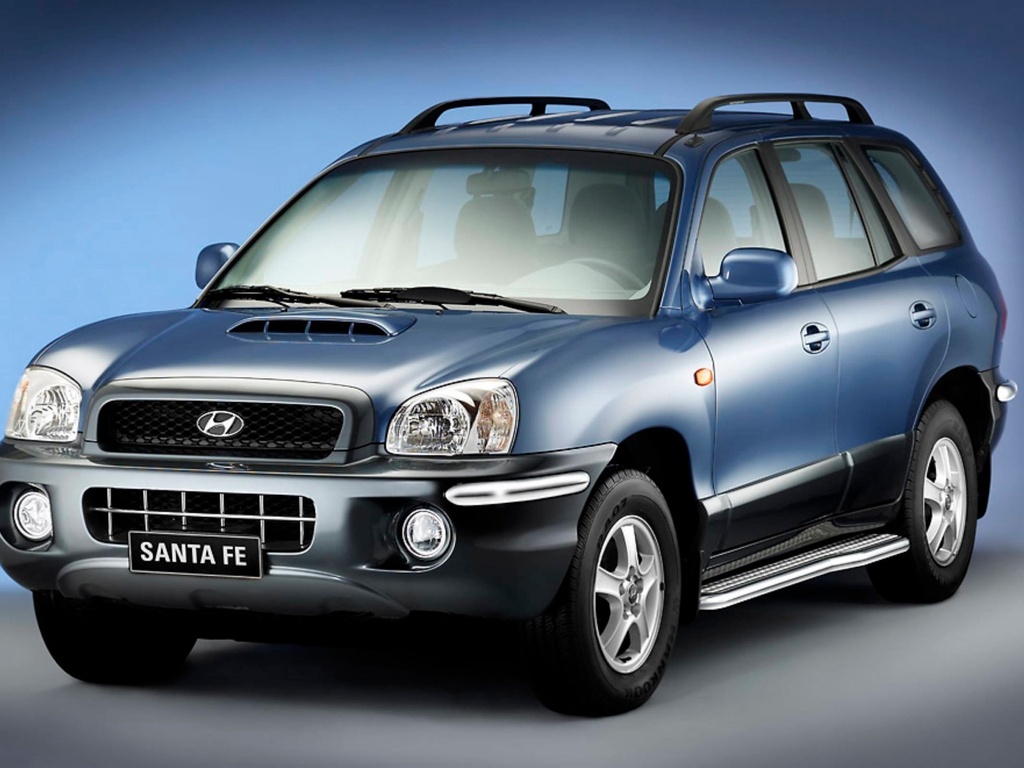 Hyundai Santa Fe (2000-2005) | long wheelbase: COBRA Side Running Boards