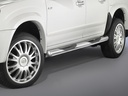 Isuzu D-Max (2007-2012): COBRA Side Protection Bars | with steps