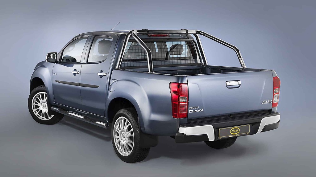 Isuzu D-Max 2012–2019: COBRA Chrome Sports Bar DoubleCab