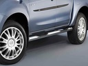 Isuzu D-Max 2012–2019 | Double Cab: COBRA Chrome Side Protection Bars with Steps