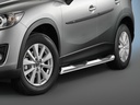 Mazda CX 5 since 2012: COBRA Side Protection Bars | with steps