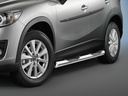 Mazda CX-5 from 2012: COBRA Chrome Side Protection Bars with Steps