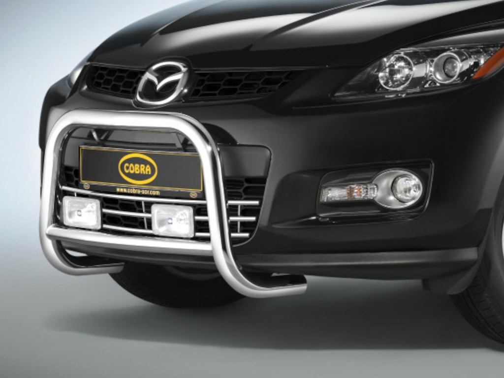 Mazda CX 7 Bj. 07-12: COBRA Chrom-Frontschutzbügel