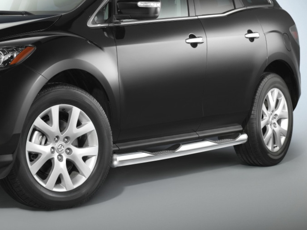 Mazda CX 7 since 2007: COBRA Side Protection Bars | with steps