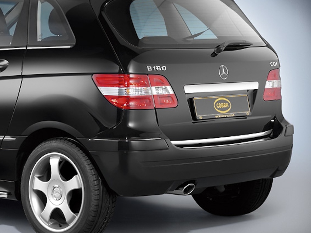 Mercedes B-Class: COBRA Chrome Tailgate Protection Strip