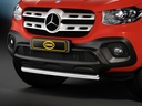 Mercedes X-Class, Nissan Navara from 2016 & Renault Alaskan from 2017: COBRA CityGuard / Chrome Front Bar