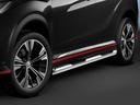Mitsubishi Eclipse Cross 2018–2021: COBRA Chrome Side Protection Bars with Steps