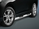 Mitsubishi Outlander Hybrid from 2012: COBRA Chrome Side Protection Bars with Steps