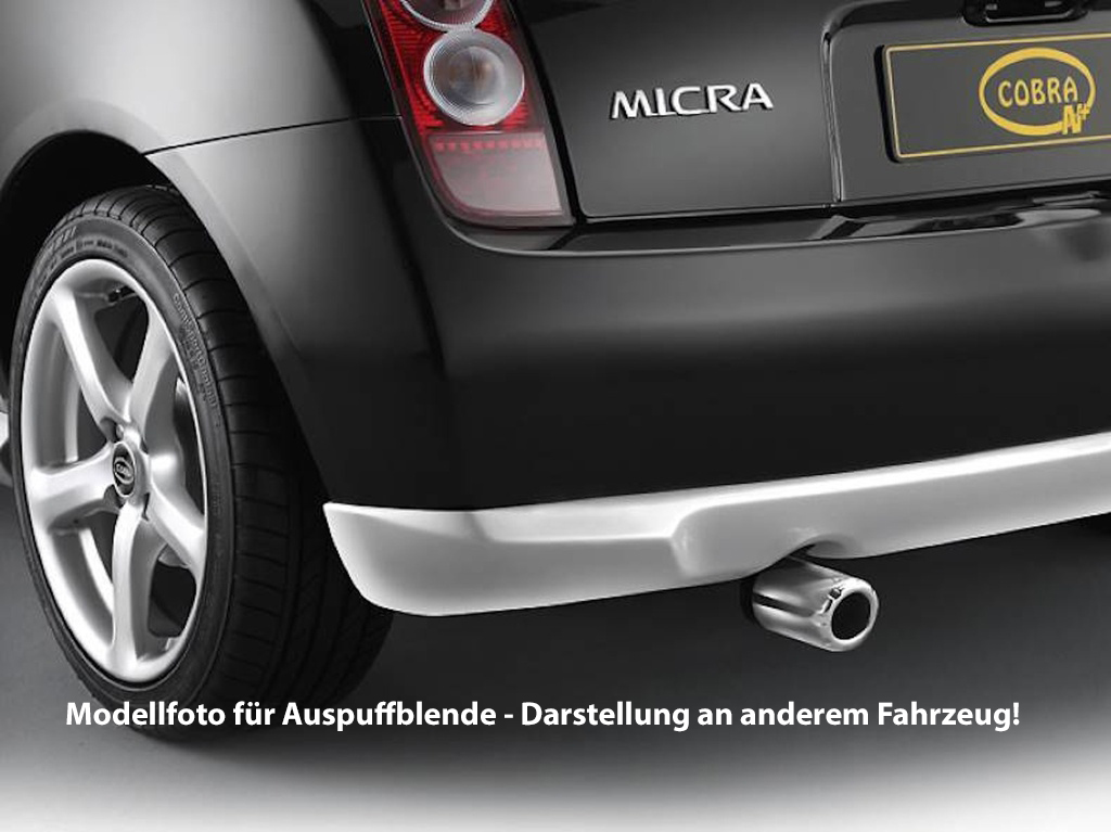 Mitsubishi Pinin since 1999: COBRA exhaust cover