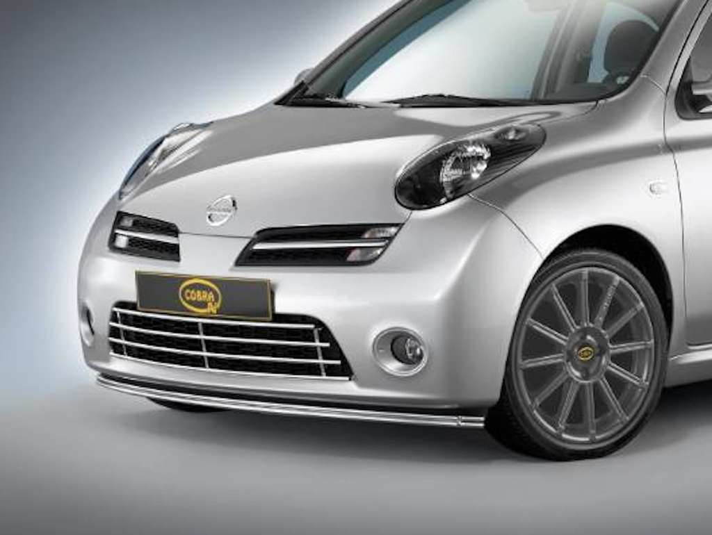 Nissan Micra K12, C+C Bj.05-09: COBRA Chrom-Stoßstangengrill