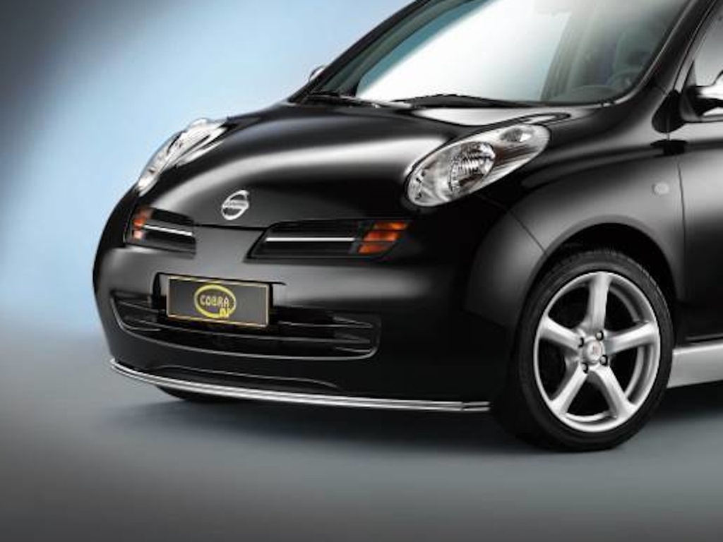Nissan Micra K12 Bj. 05-10: COBRA Stoßstangen-Chrome-Styling (CityGuard)