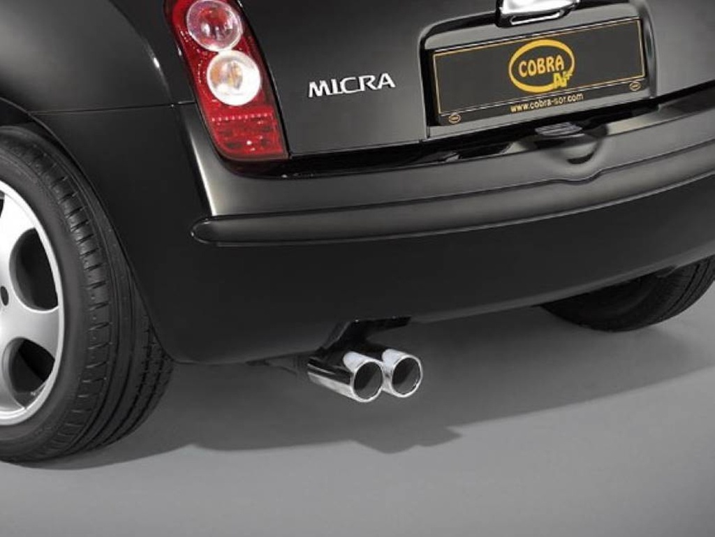 Nissan Micra K12 C+C 2005–2011: COBRA Rear Silencer