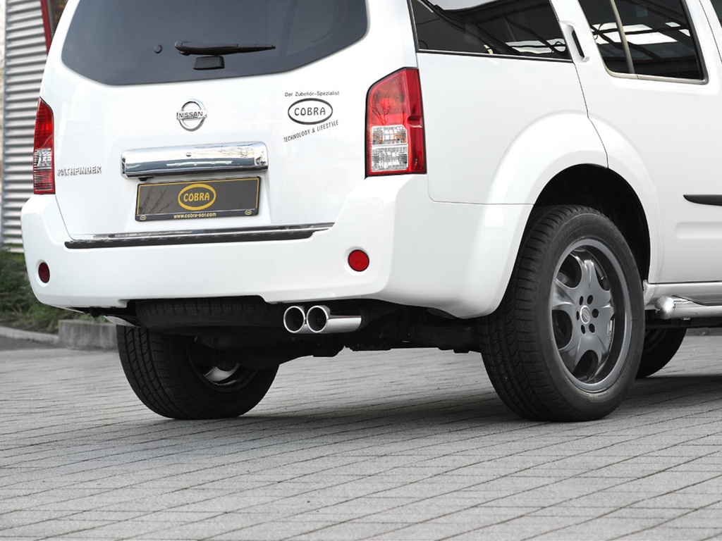 Nissan Pathfinder R51 (2005-2013): COBRA double tail pipe (right)