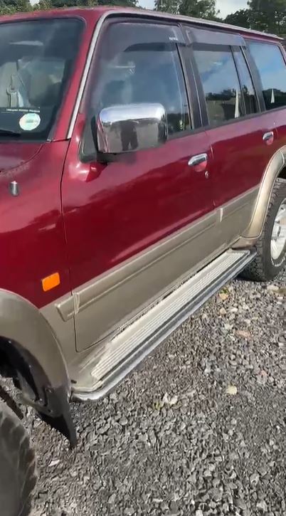 Nissan Patrol Y61 Bj. 97-07/03, LR: COBRA Trittbrettumrandung