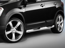 Nissan Qashqai since 2007: COBRA Side Protection Bars | with steps