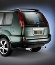 Nissan X-Trail (T30) Bj. '01-'07: COBRA Heckklappenschutzleiste