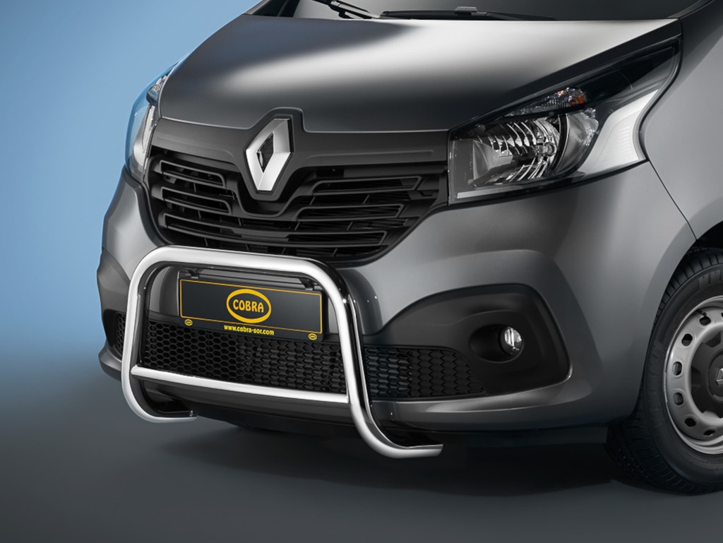 Renault Traffic & Opel Vivaro B & Fiat Talento: COBRA Frontschutzbügel