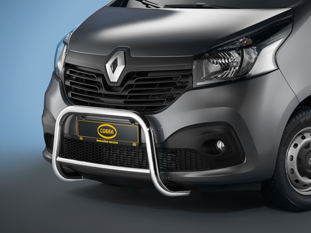 Renault Trafic & Opel Vivaro B & Fiat Talento: COBRA Frontschutzbügel