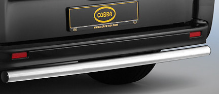 Renault Trafic, Opel Vivaro, Nissan Primastar Bj. 00-06: COBRA Heckschutzrohr