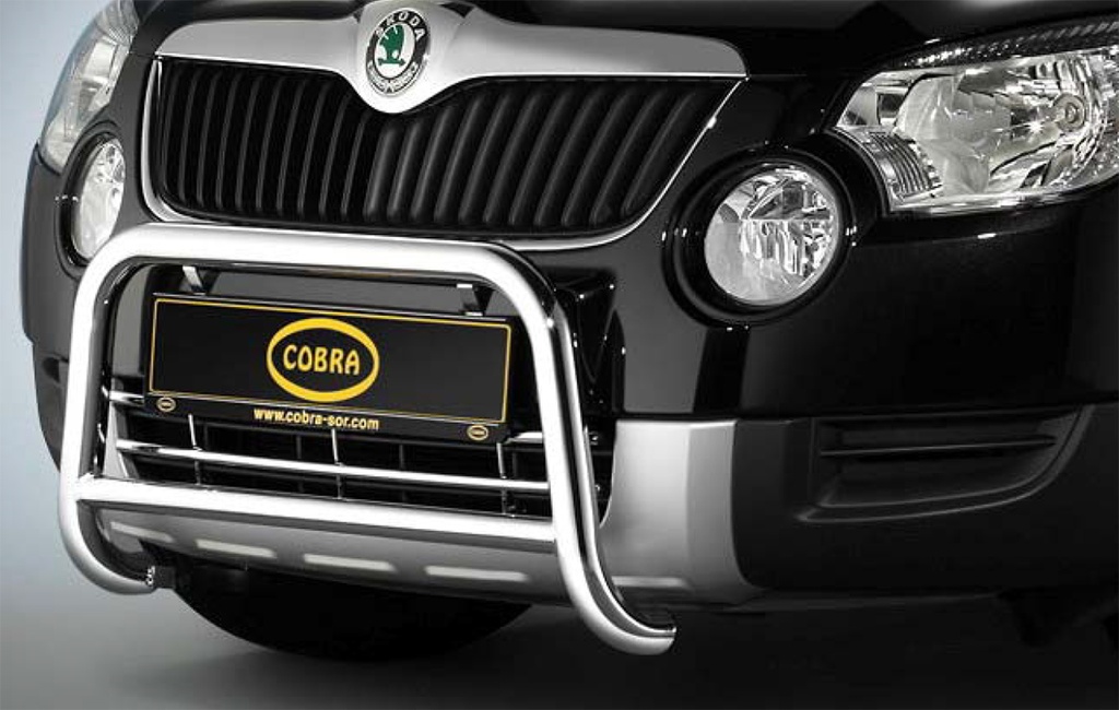 Skoda Yeti since 2009-: COBRA Front Protection Bar | without cross tube