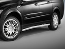 Ssangyong Actyon Sport ab Bj. 06: COBRA Chrom-Seitenschutzrohre