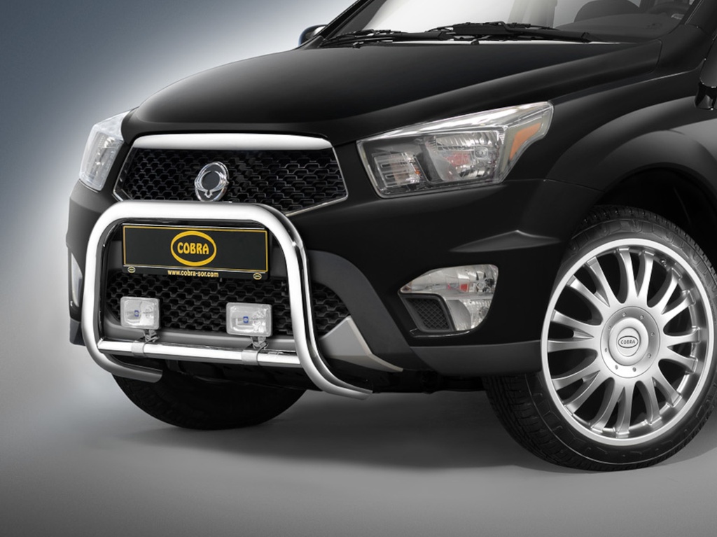Ssangyong Actyon Sports since 2012: COBRA Front Protection Bar