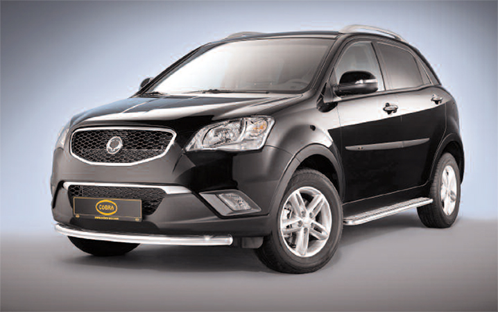 Ssangyong Korando Bj. 11-17: COBRA CityGuard / Frontschutzrohr