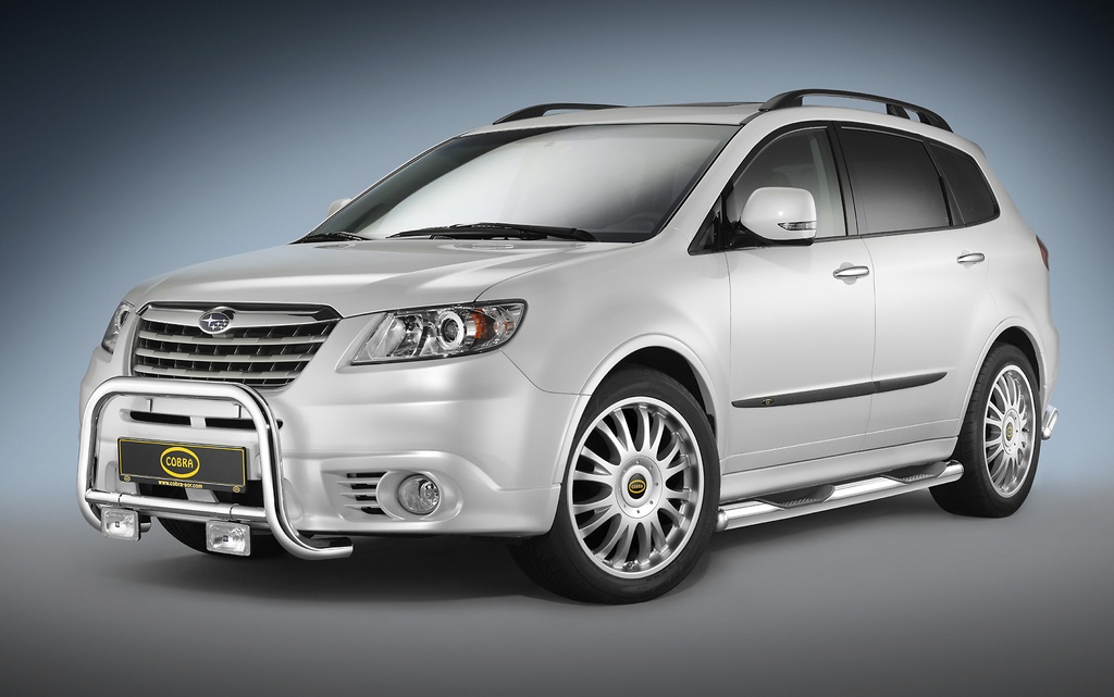 Subaru Tribeca (10/2007-2014): COBRA Side Protection Bars | with steps