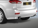 Subaru Tribeca Bj. 10 / 07-14: COBRA Ecken-Chrom-Heckschutzbügel