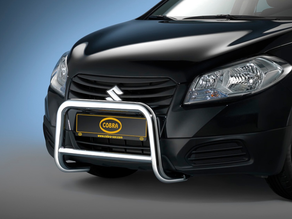 Suzuki SX4 S-Cross Bj. '13-16: COBRA Chrom-Frontschutzbügel