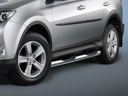 Toyota RAV4 Bj. 13-16: COBRA Seitenschutzrohre mit Trittstufen