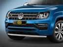VW Amarok Bj. 16-23: COBRA CityGuard / Chrom-Frontschutzrohr