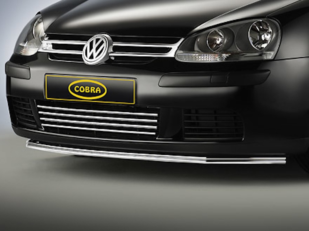 VW Golf 5 Bj. 03-08: COBRA Chrom-Stoßstangengrill