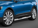 VW Tiguan since 2016: COBRA Side Protection Bars | with steps