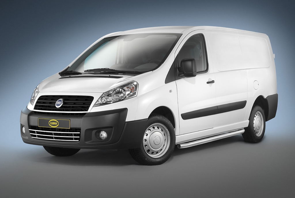 [CIT1063] Citroen Jumpy, Fiat Scudo, Peugeot Expert Bj. 6-16, Toyota ProAce Bj. 13-16 – KR / LR: COBRA Seitenschutzrohre