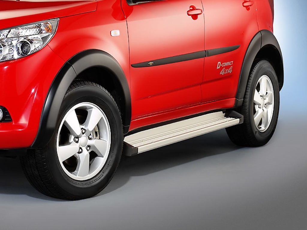 [DAI1284] Daihatsu Terios since 2006 | vehicles with plastic sills: COBRA Side Running Board | without bracket