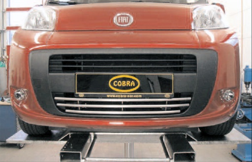 [FIAT1125] Fiat Fiorini Qubo ab Bj. '08: COBRA Kühlergrill unten