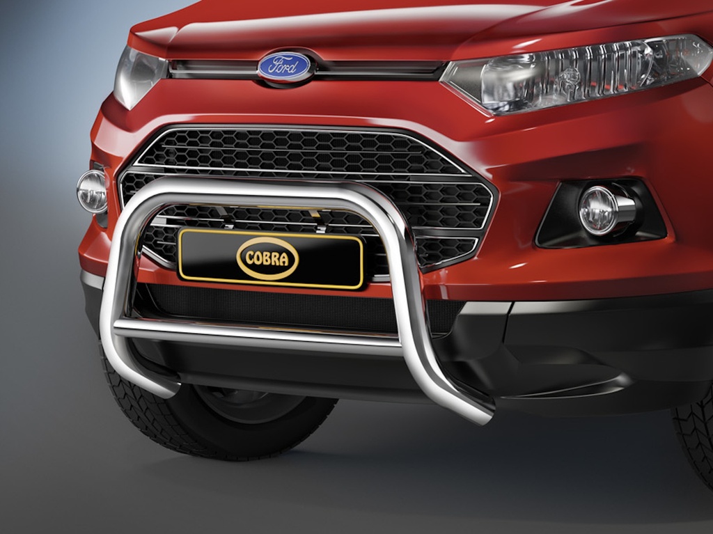 [FORD1091EC] Ford EcoSport ab Bj. 14: COBRA Chrom-Frontschutzbügel