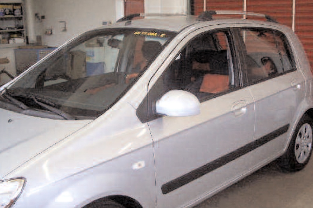 [HYU1090] Hyundai Getz (Type TB) & I20 (Type PBT): COBRA Roof Rails
