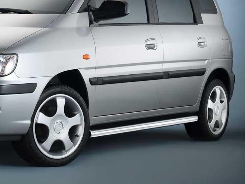 [HYU1085] Hyundai Matrix (2001-2007): COBRA Side Protection Bars