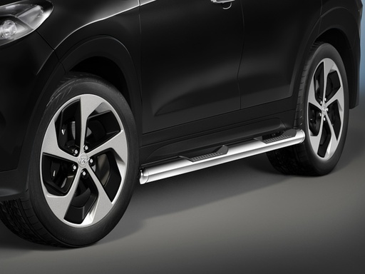 [HYU1435] Hyundai Tucson since 2015: COBRA Side Protection Bars | with steps